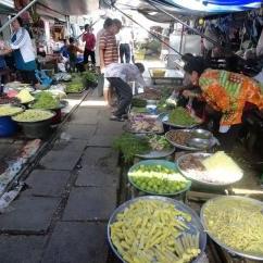 Maeklong Railway Market